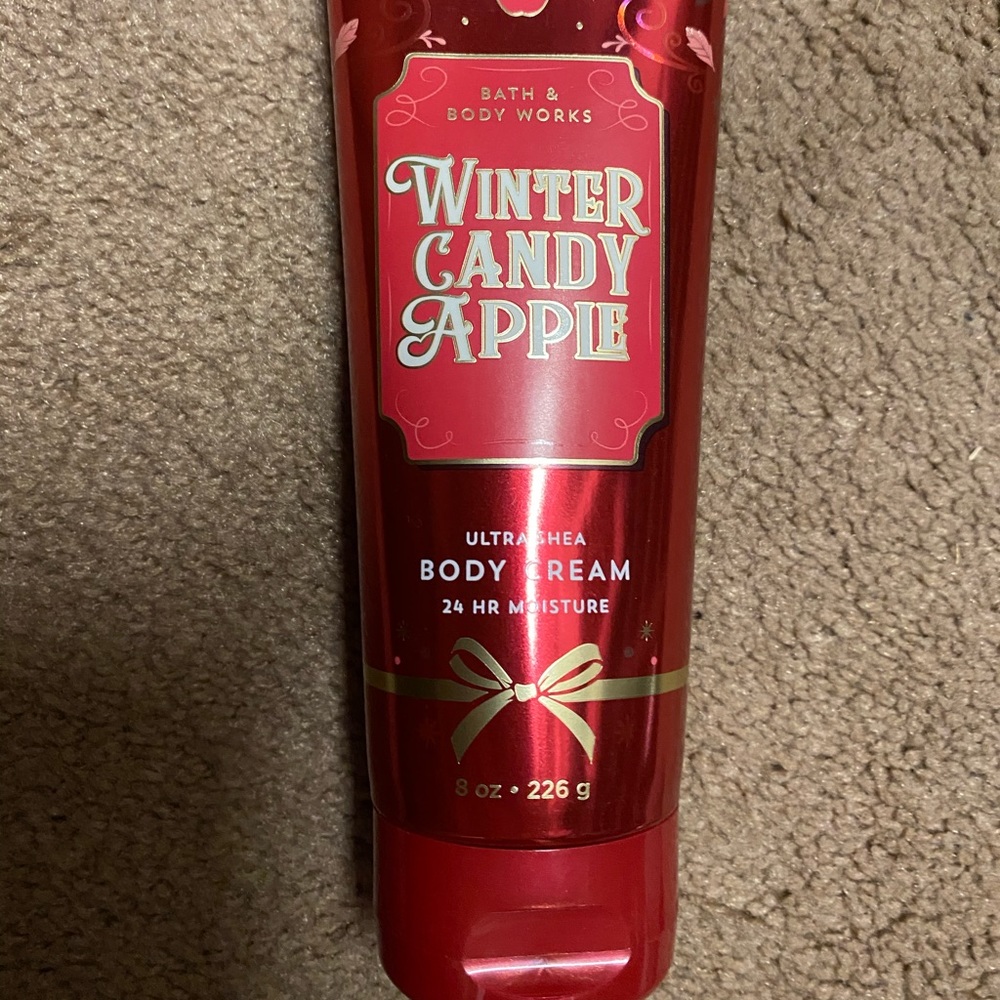 Bath & Body Works Body Cream winter candy apple
